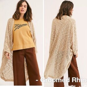 Free People Movement Promenade Cocoon Bat Wing Kimono OS